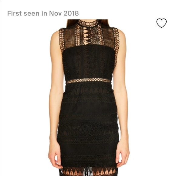 Black Bardot Dress - Picture 2 of 5